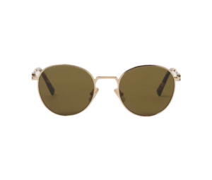 Buy Miu Miu Regard Sunglasses In Gold Metal Frame With Loden Green Lenses at Sasom – Authentic and Ready to Ship