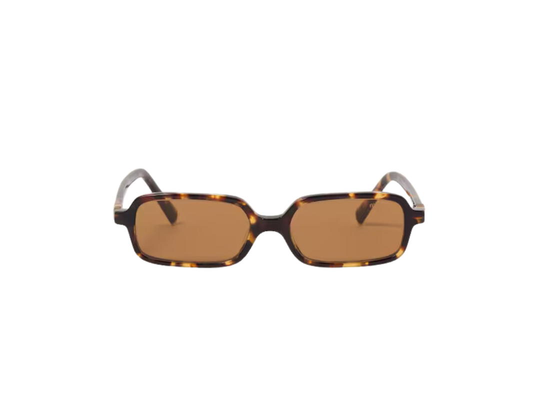Miu Miu Miu Miu Regard Sunglasses In Honey Tortoiseshell Acetate Frame With Camel Beige Lenses