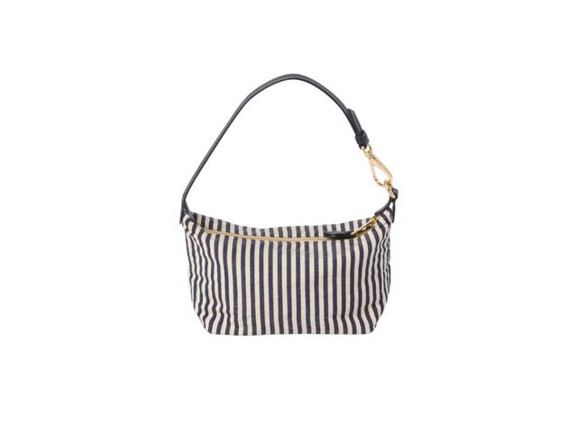 Miu Miu Miu Miu Spirit Fabric Mini-bag In Fabric-Leather Lettering Logo Beige-Baltic Blue - view 3