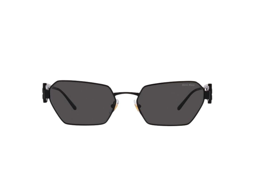 Miu Miu Miu Miu Sunglasses MU53WS In Black Frame With Grey Lenses
