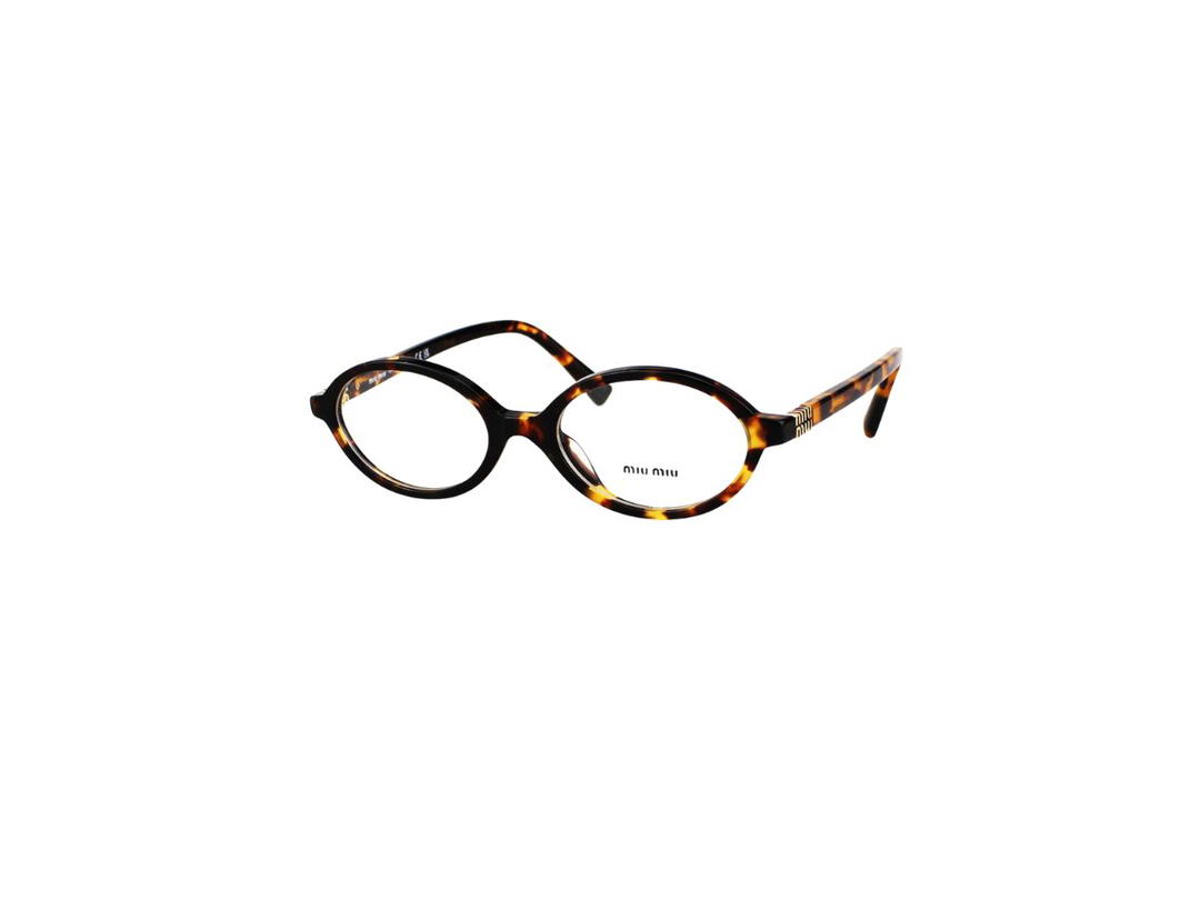 Miu Miu Miu Miu Glasses In Havana Acetate Frame With Demo Lens