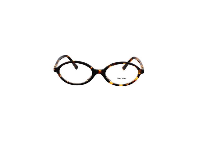 Miu Miu Miu Miu Glasses In Havana Acetate Frame With Demo Lens - view 2