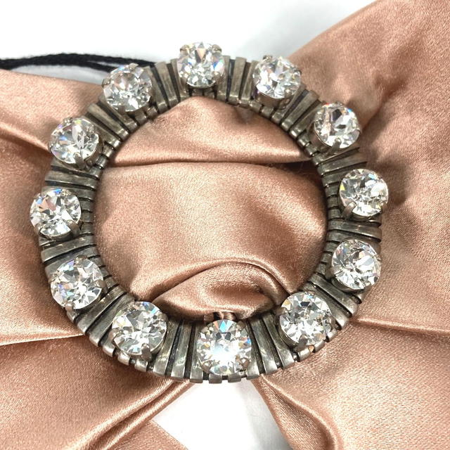 Miu Miu MIUMIU Bijoux Rhinestones headband hair accessories hair band - view 4