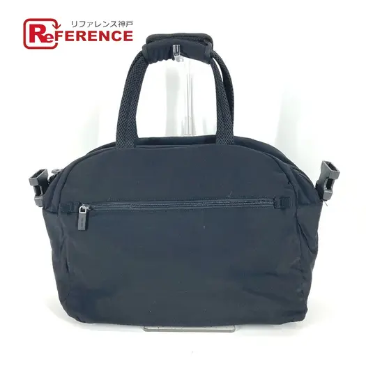 Buy MIUMIU Duffle Bag Shoulder Bag Business bag Nylon Black at Sasom – Authentic and Ready to Ship