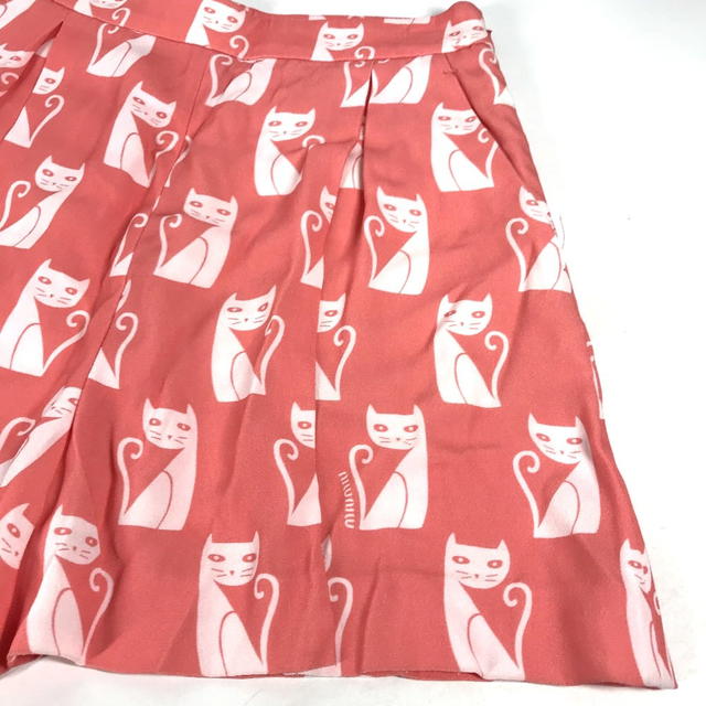Miu Miu MIUMIU MP1012 Bicolor Cat cat animal Shorts Bottoms Apparel Shorts - view 4