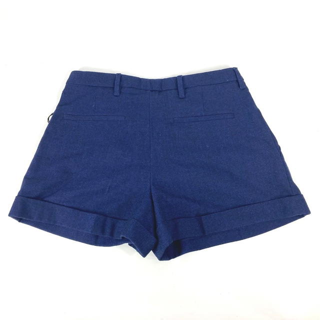Miu Miu MIUMIU MP676 Apparel Bottoms Shorts Shorts wool / Elastane blue Unused - view 3
