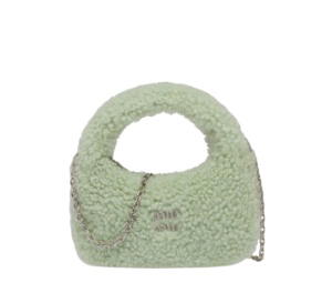 Buy Miu Miu Wander Shirred Hobo Bag Aqua at Sasom – Authentic and Ready to Ship