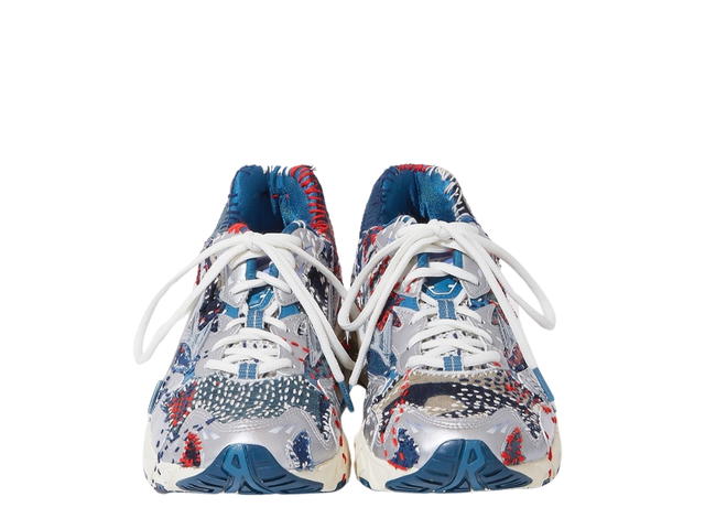 Mizuno Mizuno Sashiko Girls Kuon Wave Rider 10 Silver-Pink-Blue - view 4