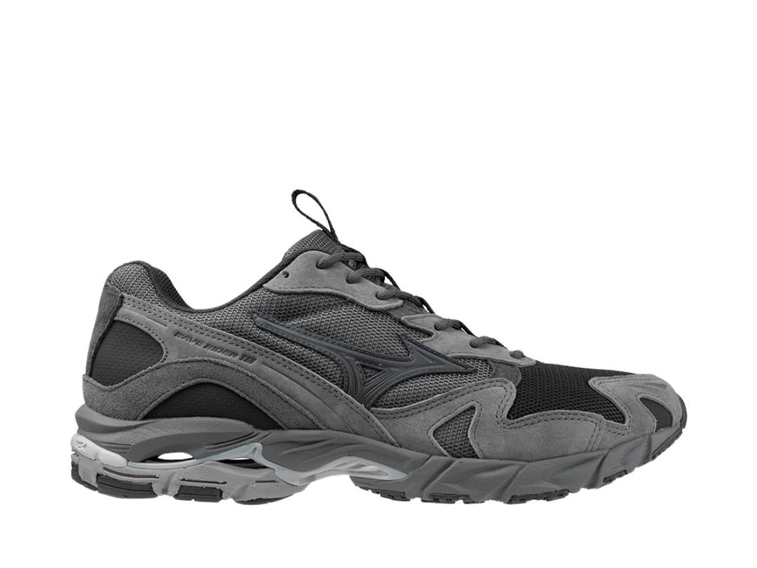 Mizuno Mizuno Slow Steady Club x Wave Rider 10 Charcoal Grey