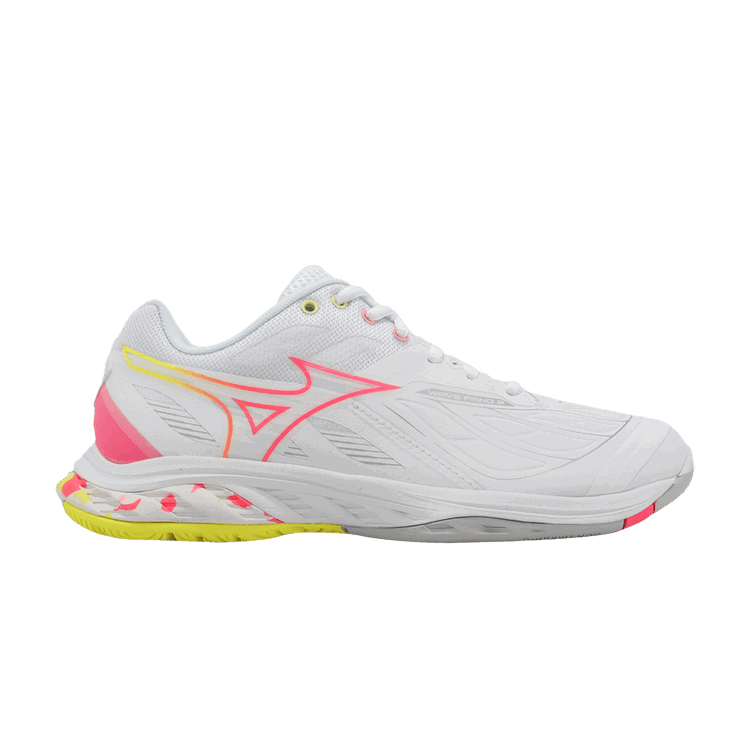 Mizuno Mizuno Wave Fang 2 'White Pink Bolt Neon'