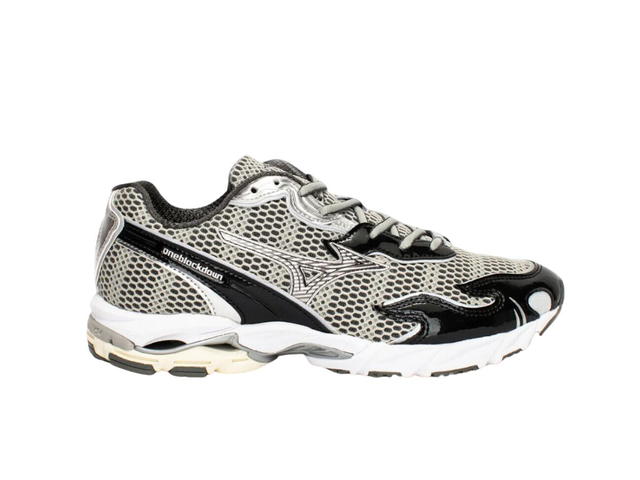 Mizuno Mizuno Wave Rider 10 Flame Wave One Block Down Onyx - view 1