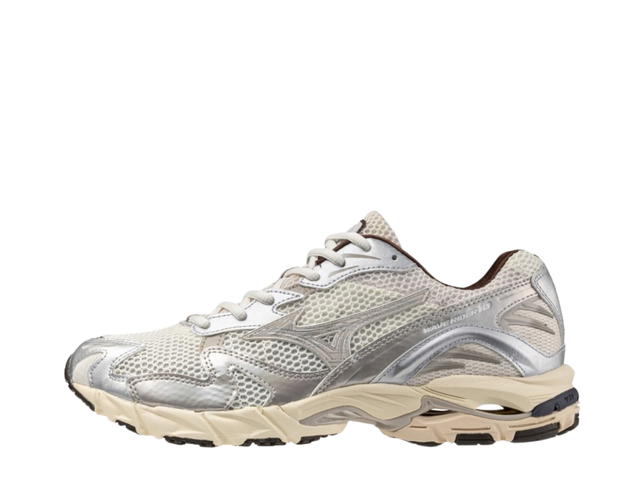 Mizuno Mizuno Wave Rider 10 Snow White Silver Cloud Chicory - view 2