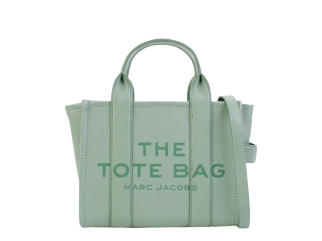 Marc Jacobs Marc Jacobs Small The Tote Bag in Aspen Green Leather