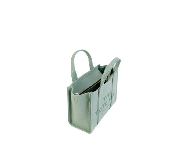 Marc Jacobs Marc Jacobs Small The Tote Bag in Aspen Green Leather - view 3