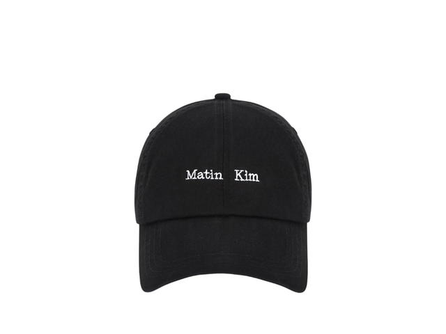 Matin Kim Matin Kim Matin Mini Classic Logo Ball Cap Black - view 2