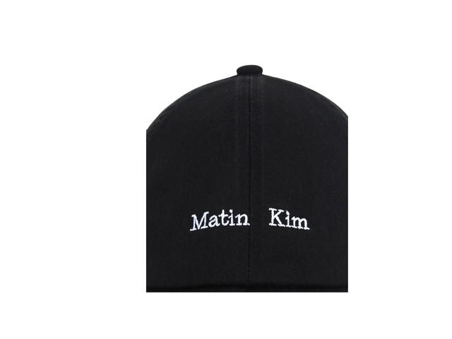 Matin Kim Matin Kim Matin Mini Classic Logo Ball Cap Black - view 4