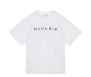 Buy Matin Kim Matin Embroidery Logo Top White at Sasom – Authentic and Ready to Ship