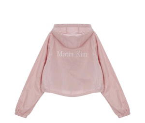 Buy Matin Kim Matin Crop Hoody Coating Jumper Pink at Sasom – Authentic and Ready to Ship