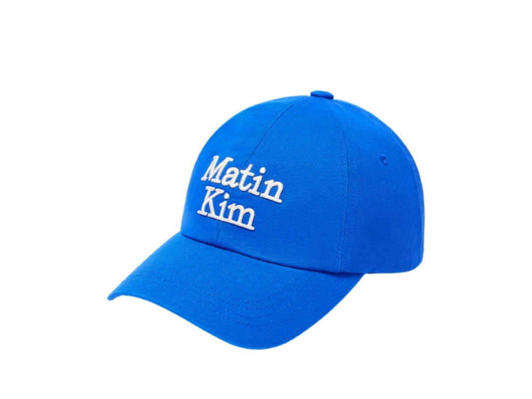 Matin Kim Matin Kim Matin Volume Logo Ball Cap Blue