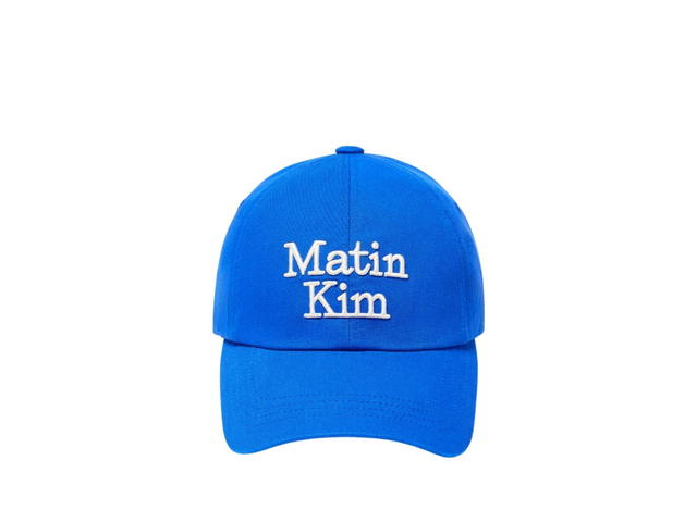 Matin Kim Matin Kim Matin Volume Logo Ball Cap Blue - view 2
