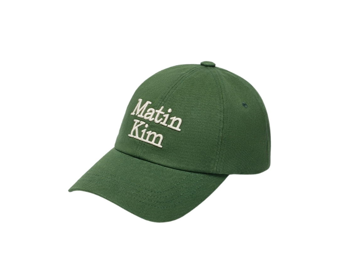 Matin Kim Matin Kim Matin Volume Logo Ball Cap Green
