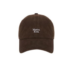 Buy Matin Kim Matin Mini Logo Ball Cap Brown at Sasom – Authentic and Ready to Ship