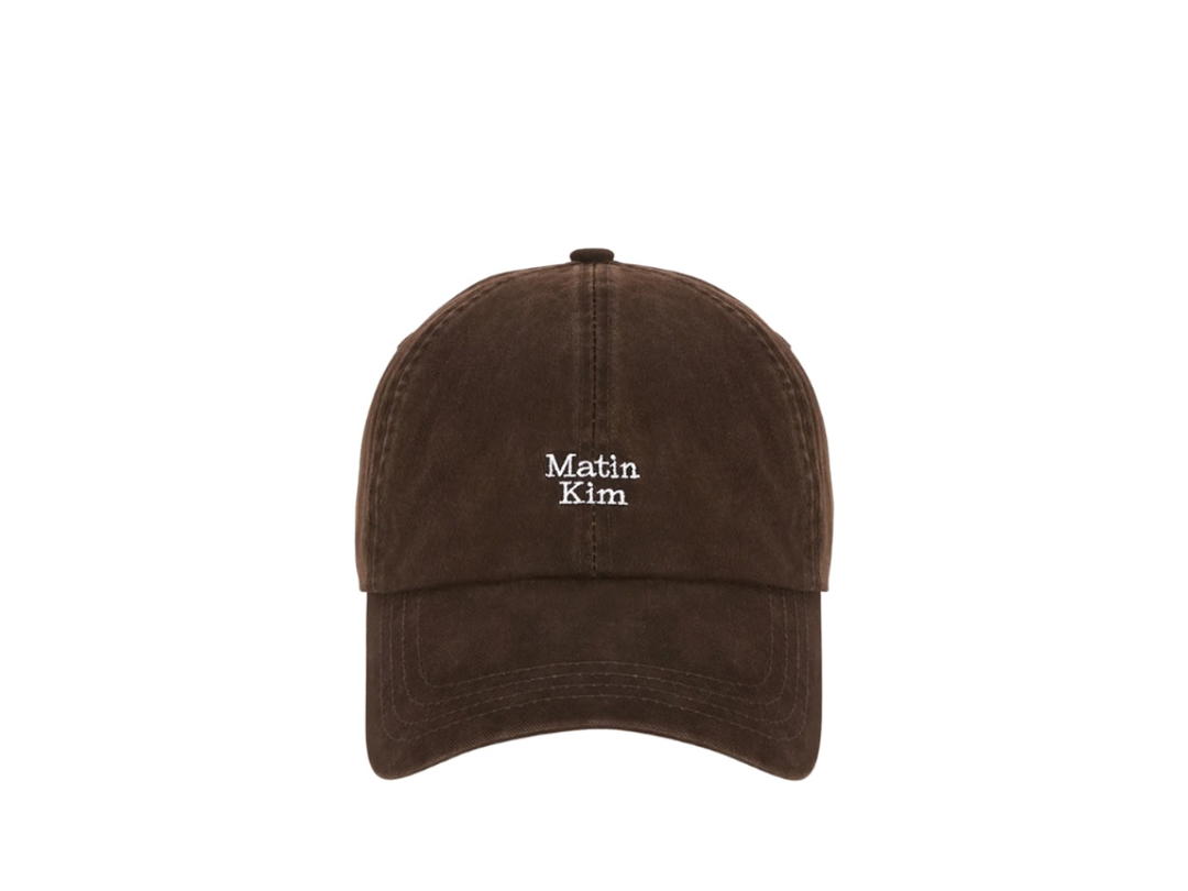 Matin Kim Matin Kim Matin Mini Logo Ball Cap Brown