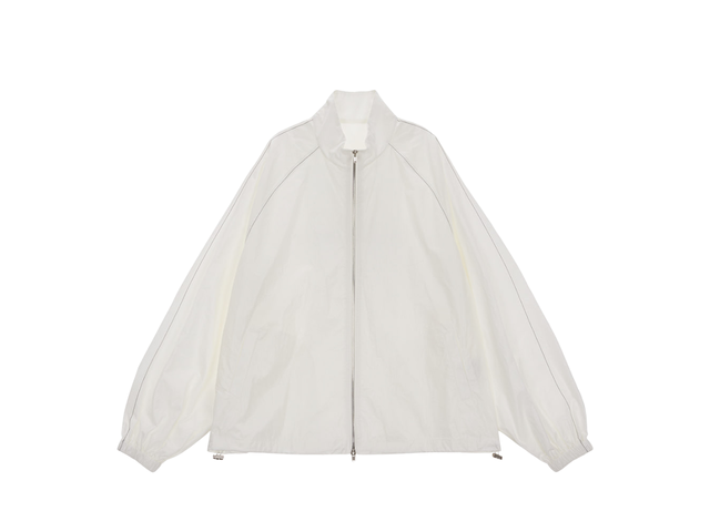Matin Kim Matin Kim Matin Kim Logo Coating Jumper Ivory - view 2
