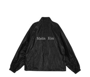 Buy Matin Kim Matin Kim Logo Coating Jumper Black at Sasom – Authentic and Ready to Ship