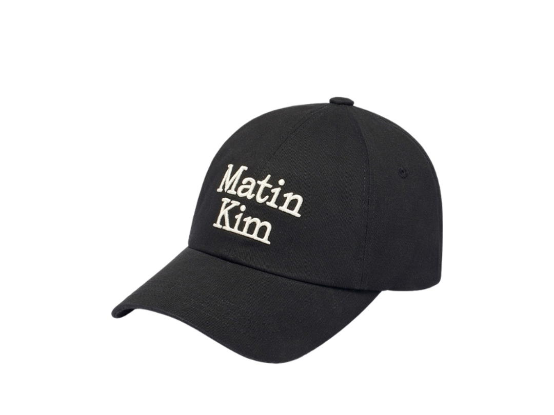 Matin Kim Matin Kim Matin Volume Logo Ball Cap Black