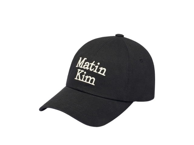 Matin Kim Matin Kim Matin Volume Logo Ball Cap Black - view 1