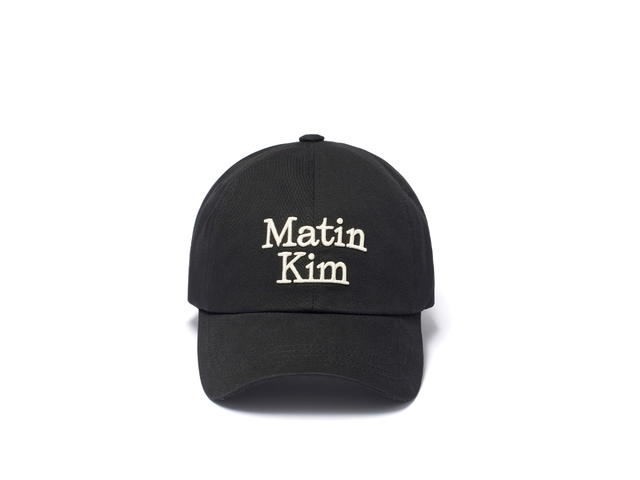 Matin Kim Matin Kim Matin Volume Logo Ball Cap Black - view 2
