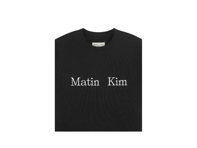 Matin Kim Matin Kim Logo Top Black - view 3