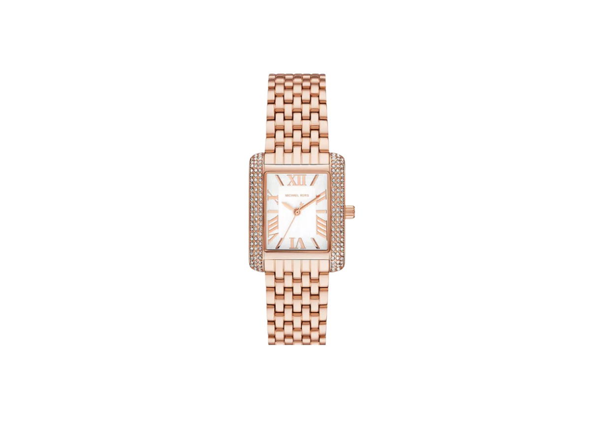 Michael Kors Michael Kors Emery Pave Watch Rose Gold
