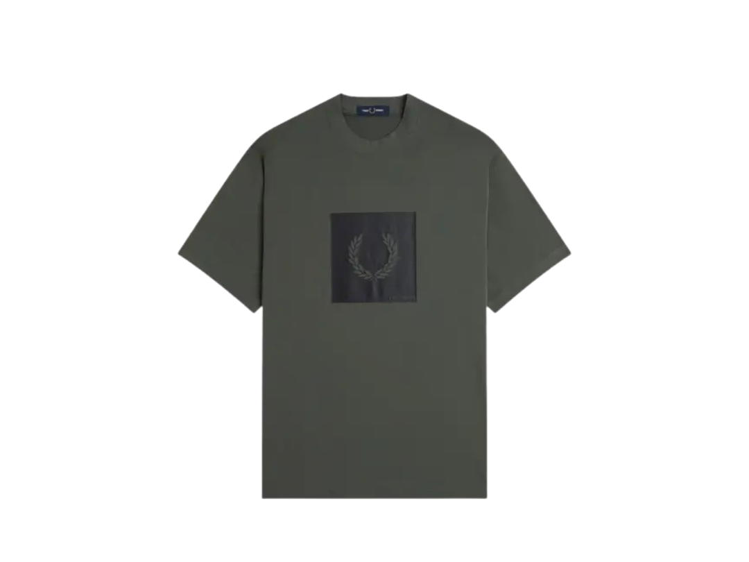 Fred Perry Fred Perry Box Graphic T-Shirt Green