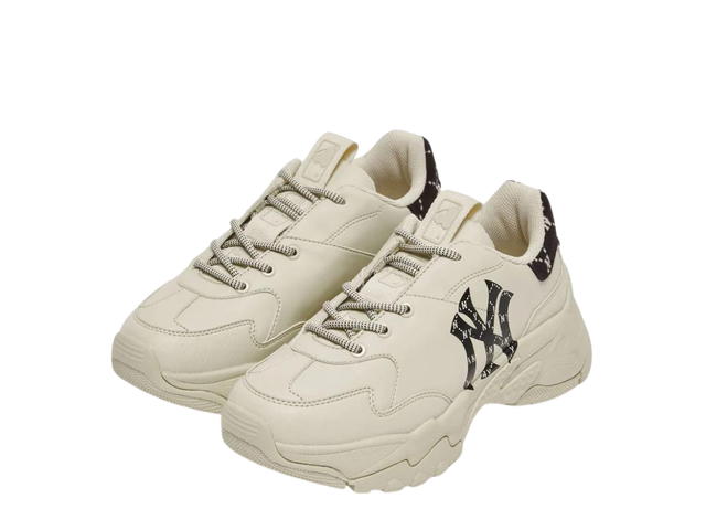 MLB MLB Bigball Chunky Mono Heel New York Yankees Black - view 4