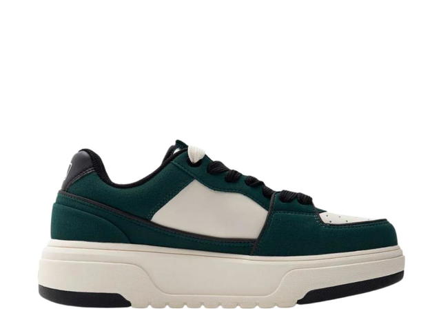 MLB MLB Chunky Liner Basic Suede Los Angeles Dodgers Dark Green - view 2