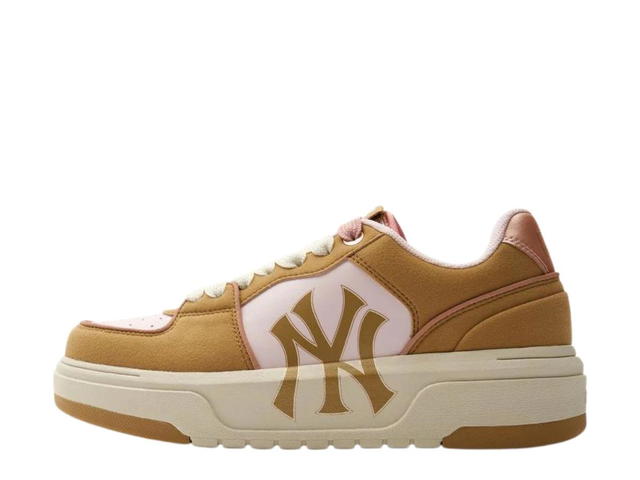 MLB MLB Chunky Liner Basic Suede New York Yankees Pink - view 1