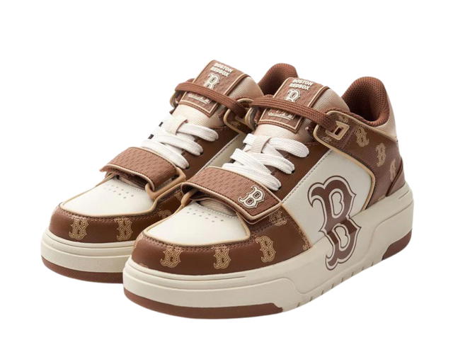 MLB MLB Chunky Liner Mid Classic Monogram Boston Red Sox Dark Brown - view 4