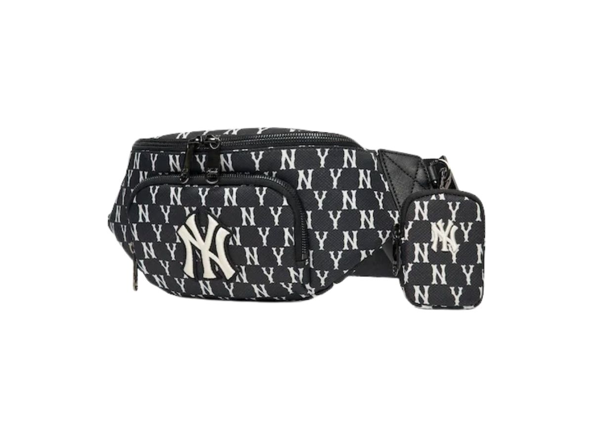 MLB MLB Monogram Belt Bag New York Yankees Black