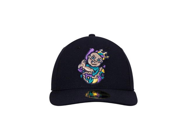 MLB MLB New Orleans Baby Cakes New Era 59FIFTY Fitted Hat Navy - view 1