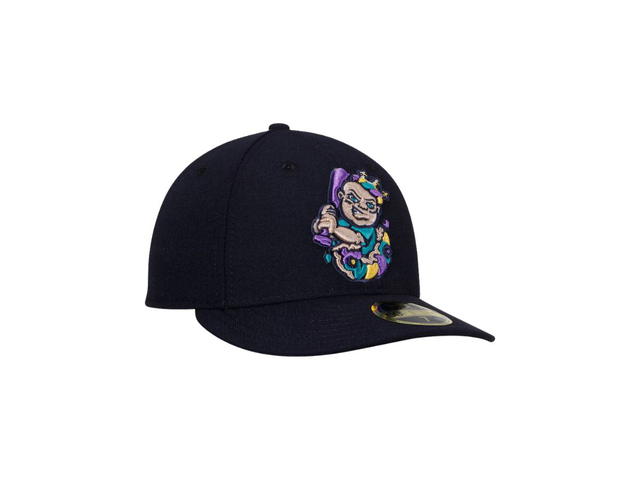 MLB MLB New Orleans Baby Cakes New Era 59FIFTY Fitted Hat Navy - view 2