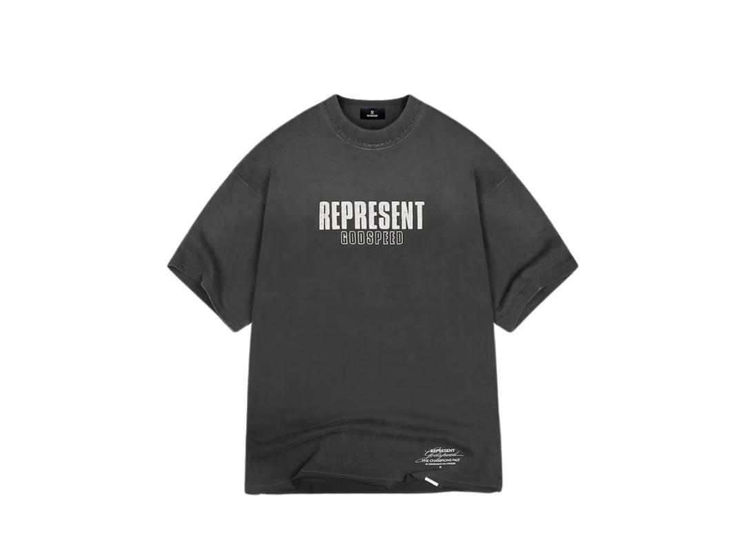Represent Represent Godspeed T-Shirt Aged Black