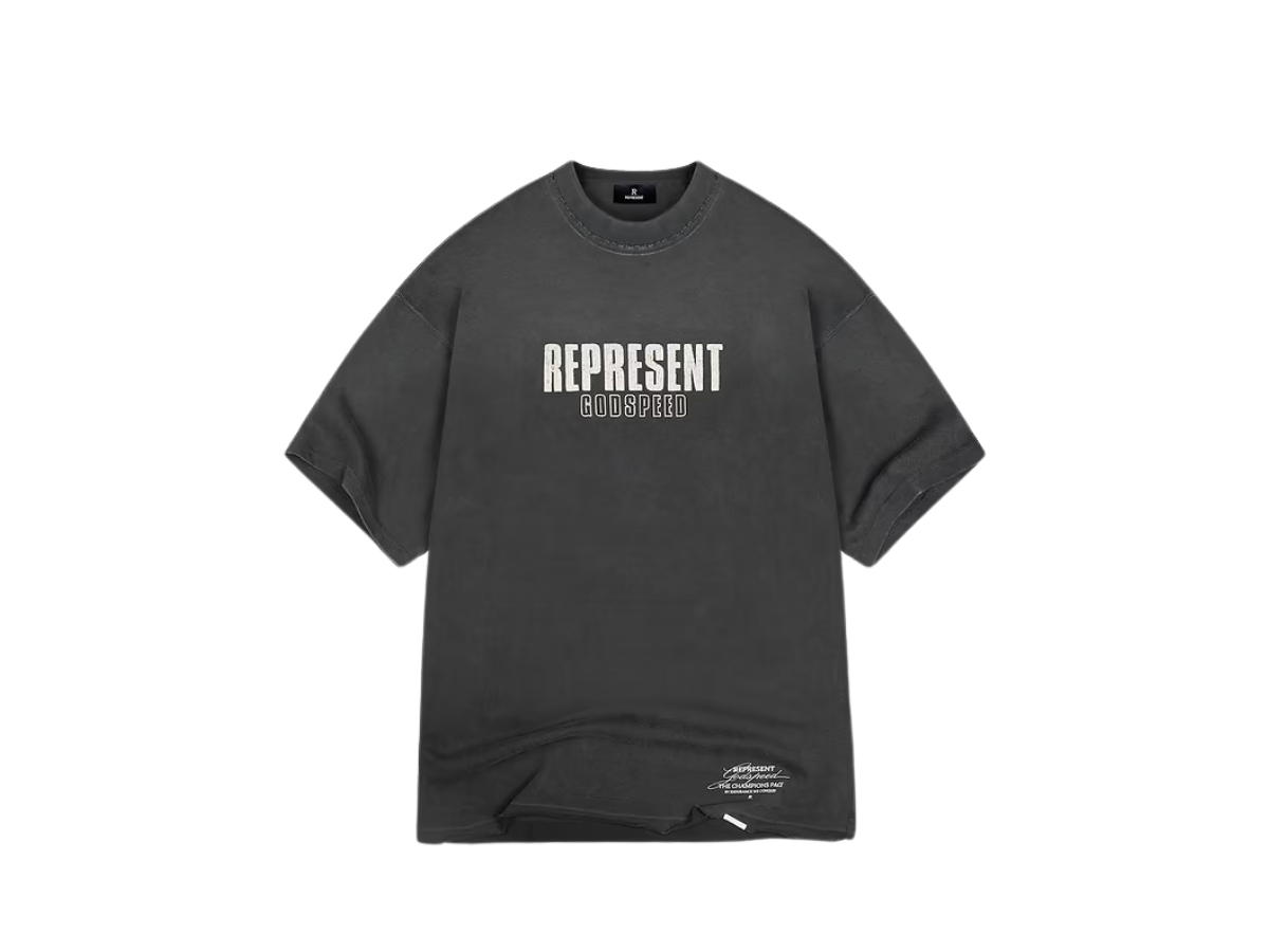 Represent Represent Godspeed T-Shirt Aged Black