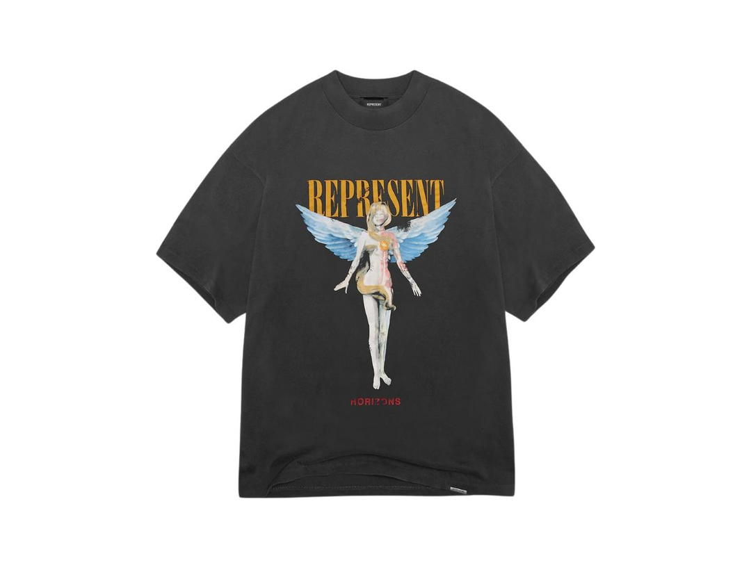 Represent Represent Reborn T-Shirt Aged Black