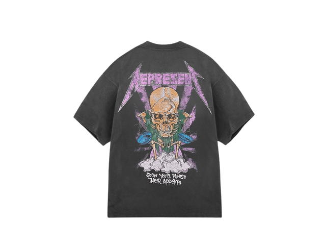 Represent Represent x Metallica Justice T-Shirt Stained Black - view 2