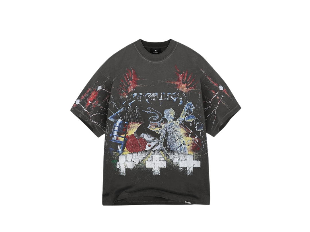 Represent Represent x Metallica Master Of Puppets T-Shirt Vintage Grey