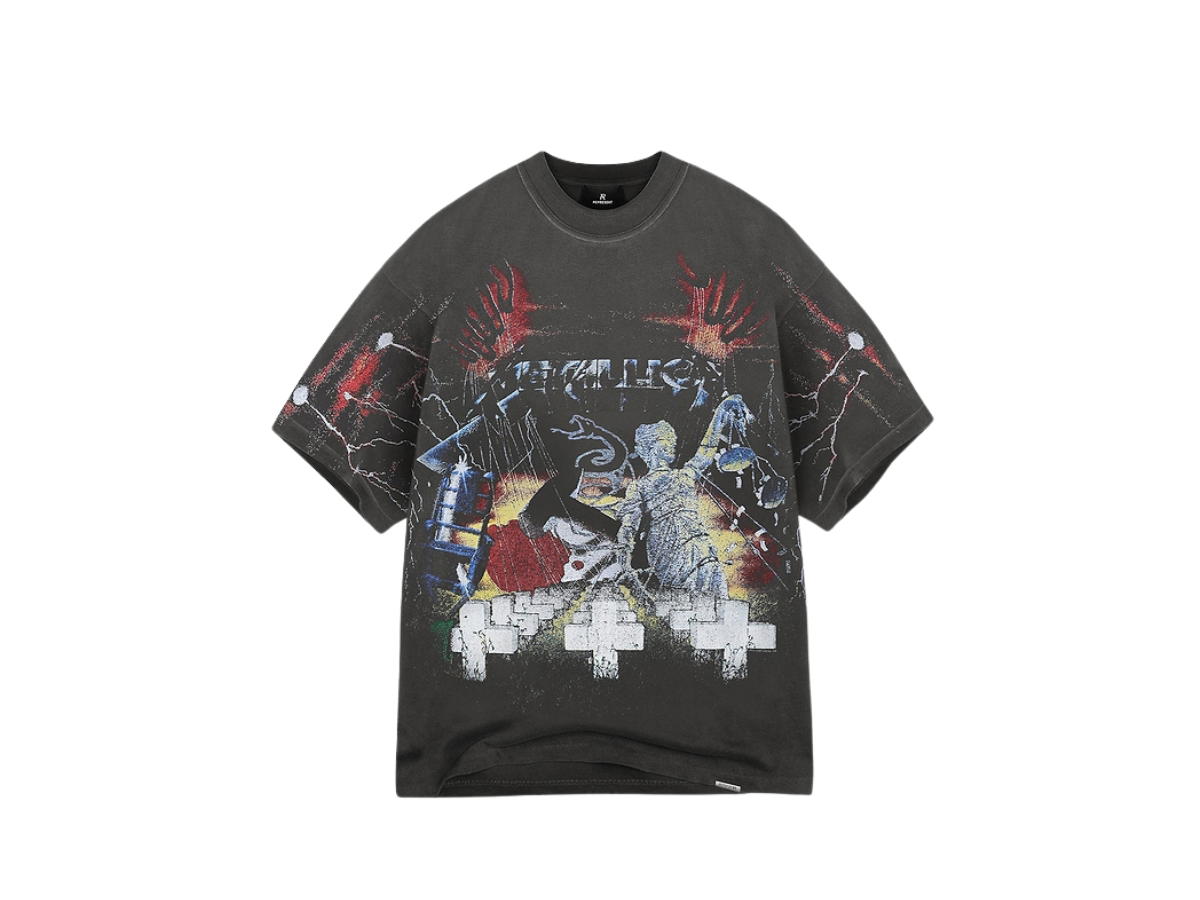 Represent Represent x Metallica Master Of Puppets T-Shirt Vintage Grey
