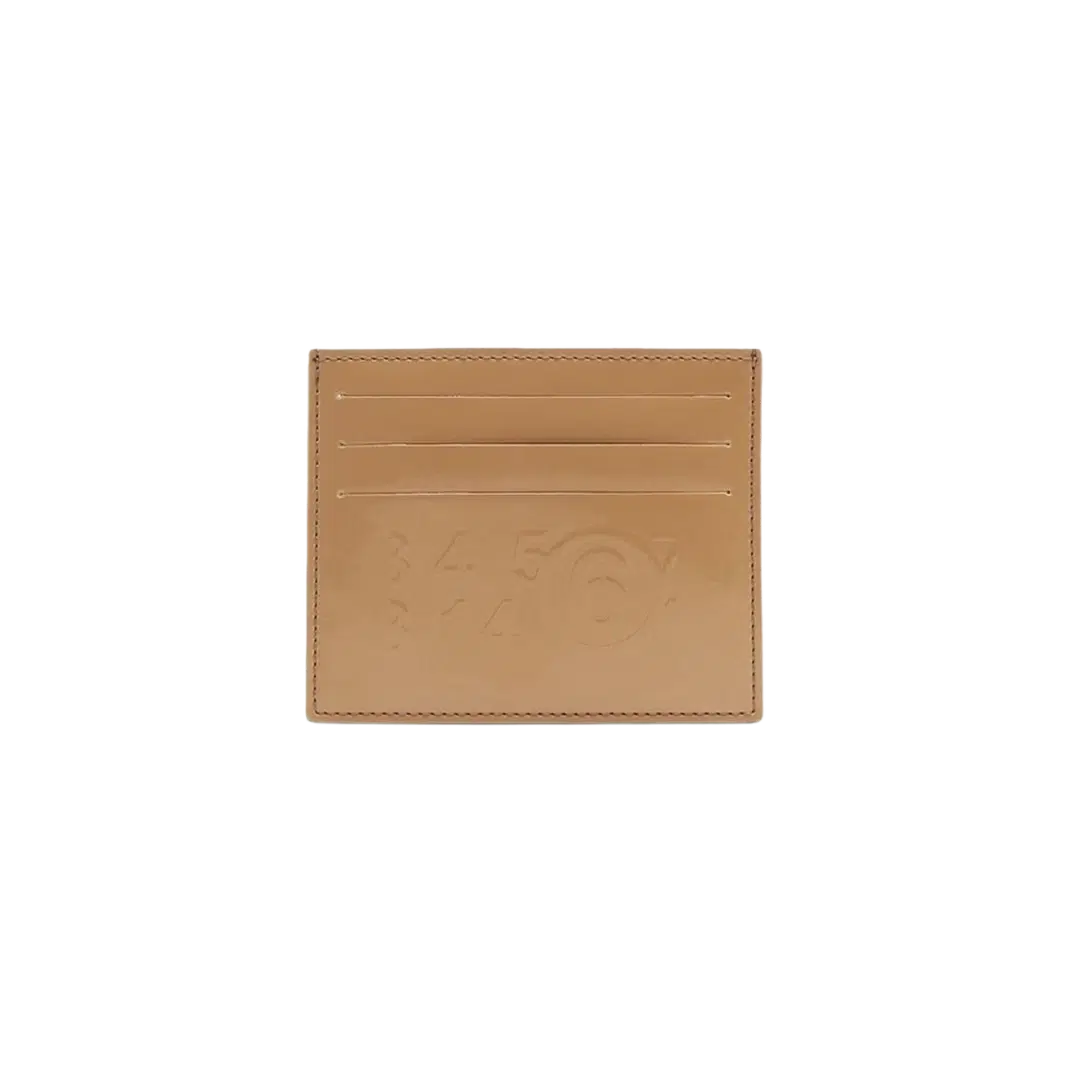 Maison Margiela MM6 Maison Margiela Logo Card Holder Beige