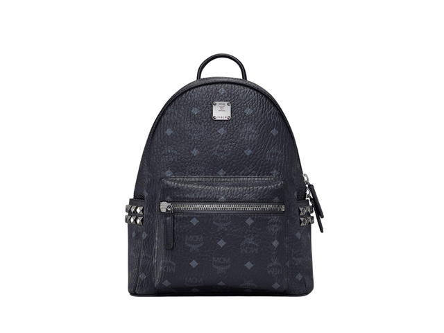 MCM MCM Stark Side Studs Backpack in Visetos Black - view 1